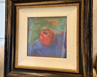 Apple Print, Signed Joyce Shelton
