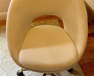 Velour Desk Chair