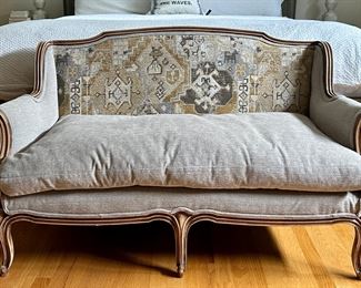 Upholstered Down Settee