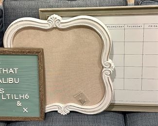 Letter, Bulletin & Dry Erase Boards