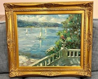 Oil on Canvas, Signed Simmons