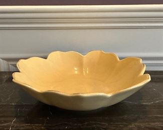 Hand Painted Sunflower Dish (Portugal)