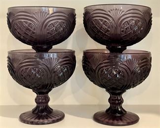 (4) Dessert Glasses