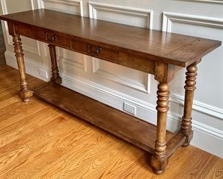 Two Drawer Console Table 