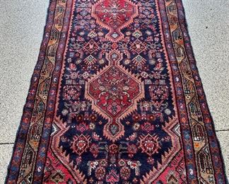 Hamadan Wool Runner - approx. 3'5" x 10'5"