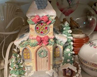 Christmas village pieces