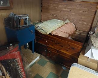 SUPER TALL CEDAR CHEST