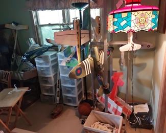 HANGING VETERANS OF FOREIGN WARS FAUX STAINGLASS, PLASTIC   HANGING LAMP--CAME FROM LOCAL VFW HALL