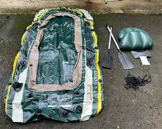 New! Intex Seahawk 4 inflatable boat/raft for 4 people