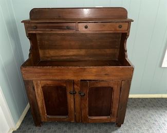 Antique dry sink
