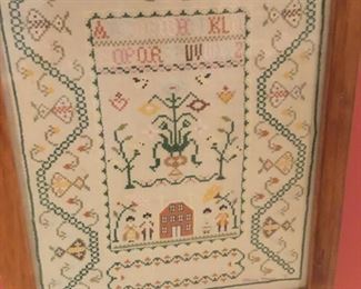 Embroidered Sampler