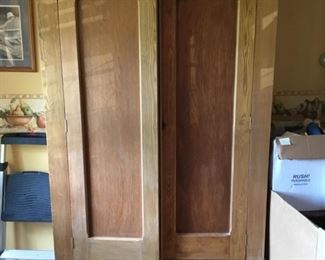 Armoire (currently used as a pantry in the kitchen)