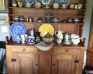 Hutch with Dishes