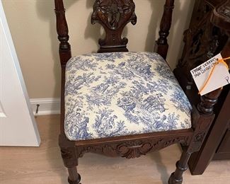 corner chair, vintage