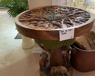 Tree of life - not something you see everyday in the village, probably from Africa