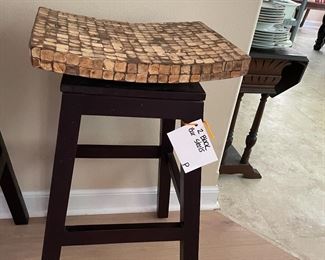 pair of these bar stools