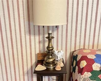 brass Stiffel lamp