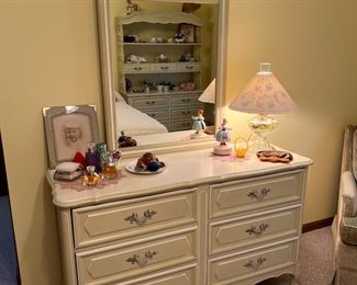 French Provencial dresser with mirror
