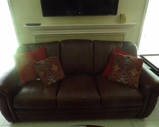 Leather couch