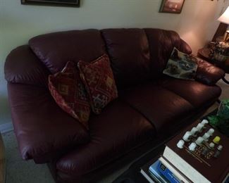 Leather couch