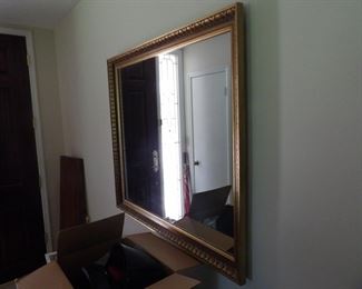 Framed mirror