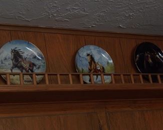 Collectible Pony plates