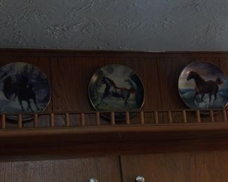 Collectible Pony plates