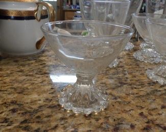 Vintage Anchor Hocking Candlewick Boopie Sherbet Dessert Cups