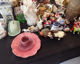 Assorted collectible figurines