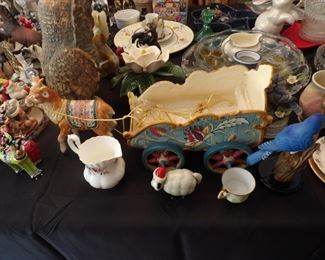 Assorted collectible figurines