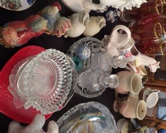 Assorted collectible figurines