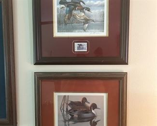 Duck stamps (originals)  signed and numbered