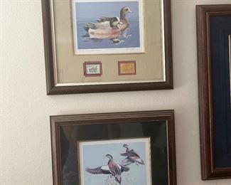 Duck stamps (originals)  signed and numbered