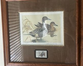 Duck stamps (originals)  signed and numbered