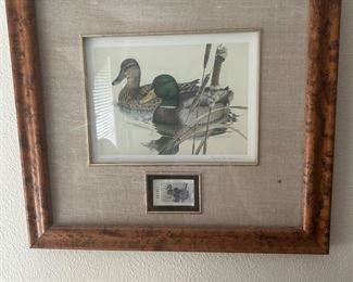 Duck stamps (originals)  signed and numbered