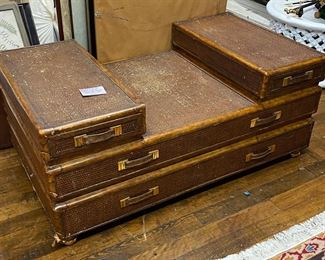 Chest Vintage Maitland Smith Rattan