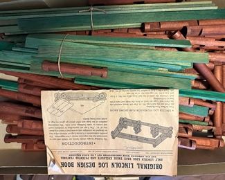 Vintage Lincoln logs