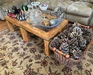 Italian glass vases and bowls