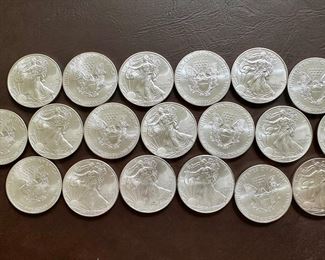 Walking Liberty Silver Dollars