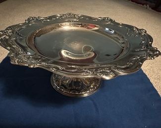 Gotham “Chantilly” Sterling 
Large Compote