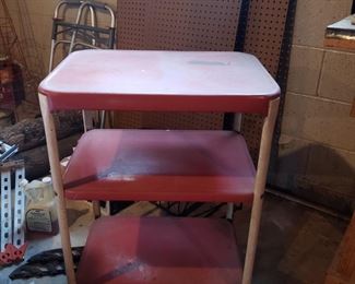 Mid Century rolling cart