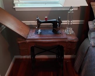 Antique Davis Treadle sewing machine