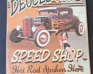 Collectible Tin Sign