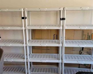 Plastic Shelving Units