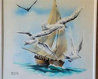Sails And Seagulls 