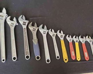 The Adjustable Wrench Lot