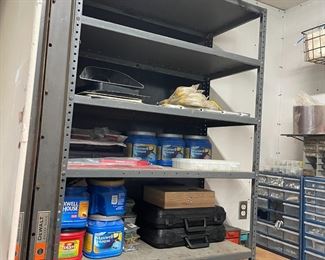 . . . another storage shelf filled with hardware