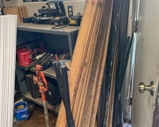 . . . power tools and more lumber