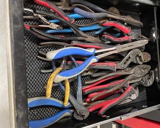 . . . more pliers