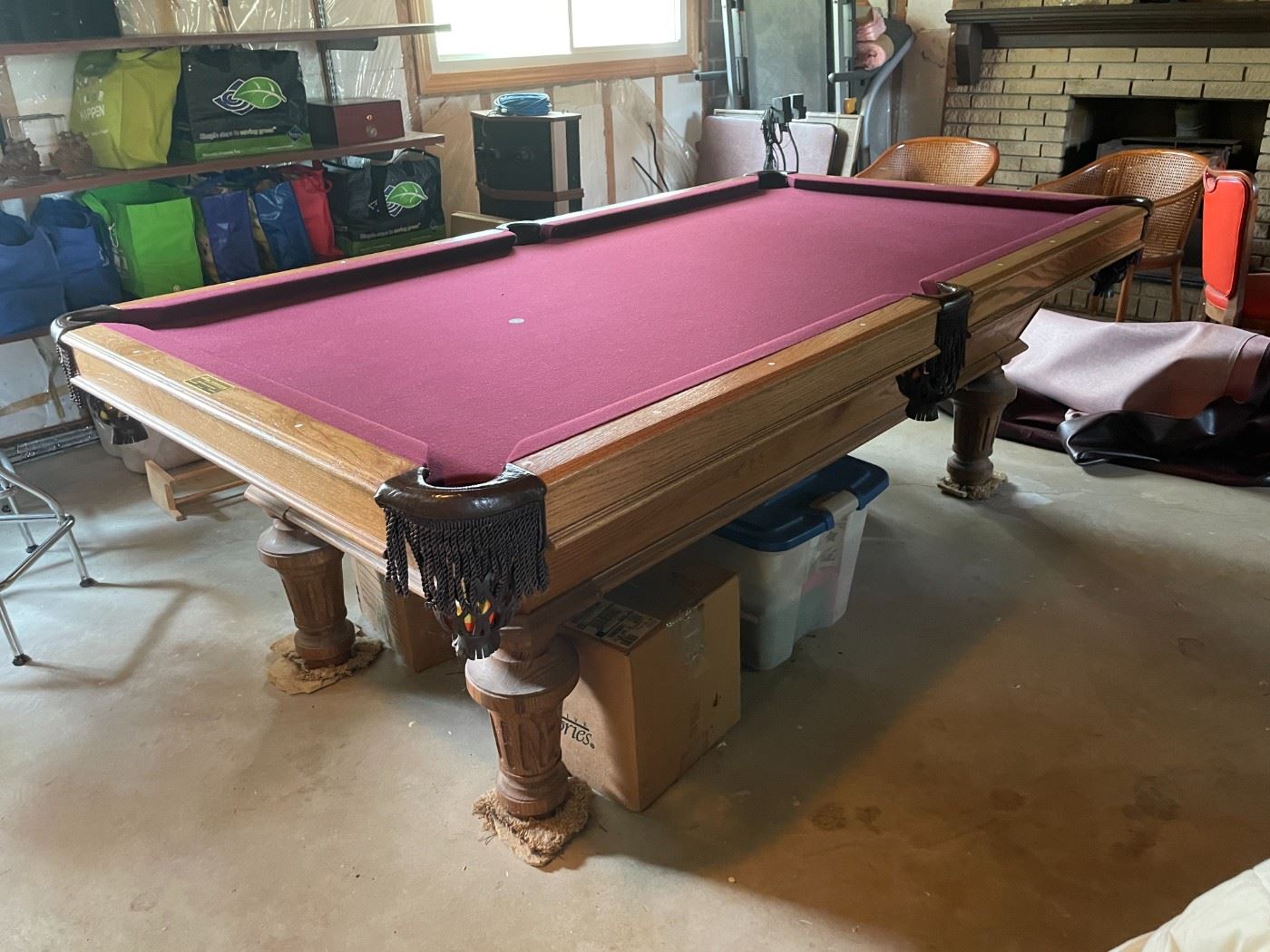 . .. the table!